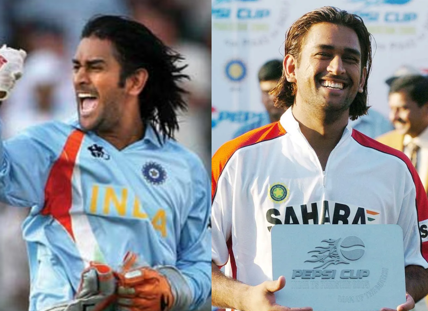 Dhoni Long Hair