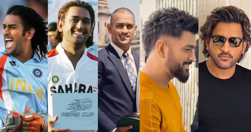 Dhoni's New Haircut